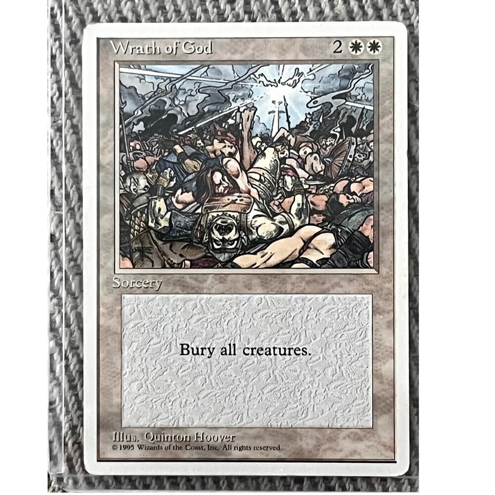 Wrath of God – 1995 4th Edition – Magic: The Gathering